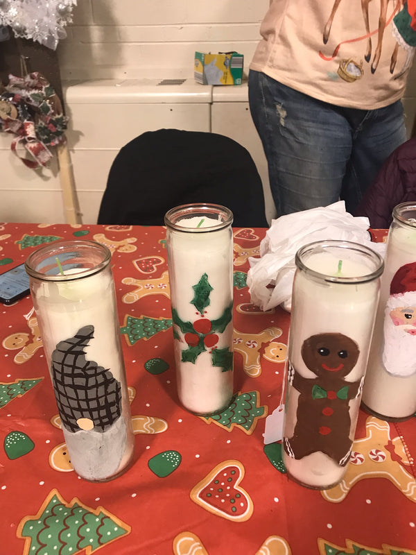 Christmas Themed Candle